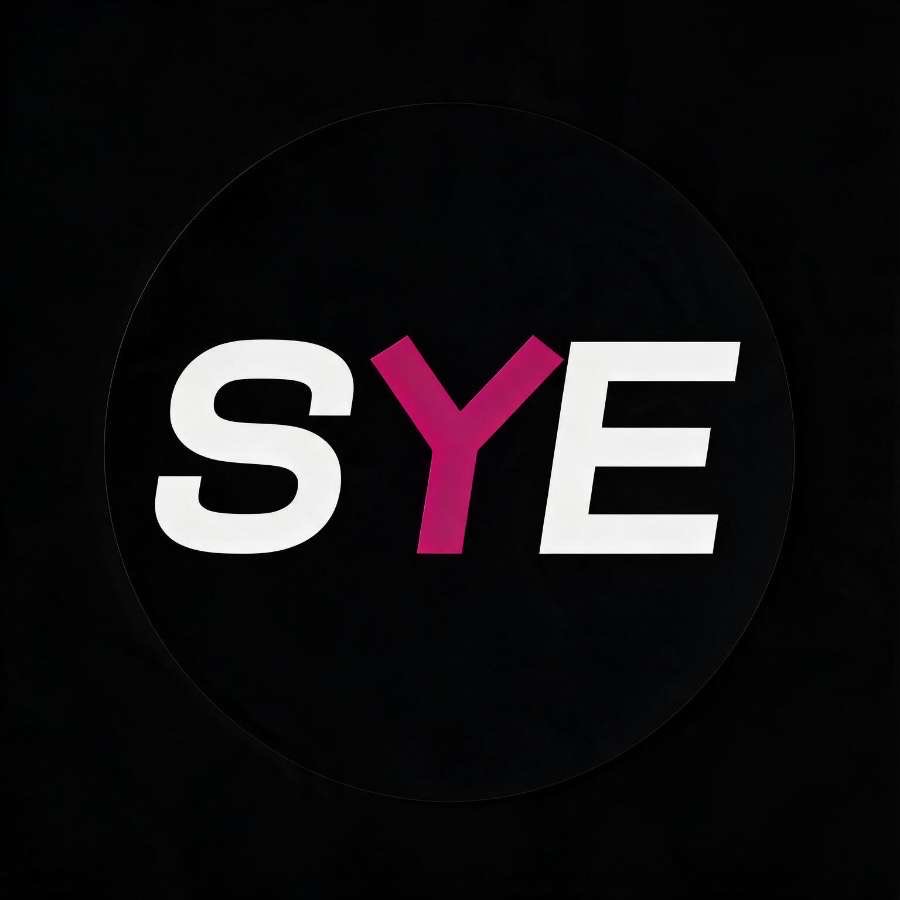 SYE Helsingborg event cover with the SYE logo on a dark background.